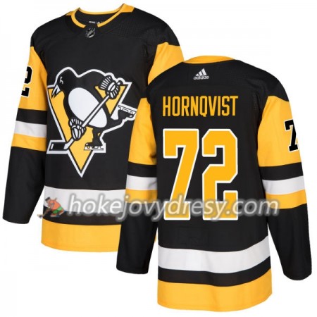 Pánské Hokejový Dres Pittsburgh Penguins Patric Hornqvist 72 Adidas 2017-2018 Černá Authentic